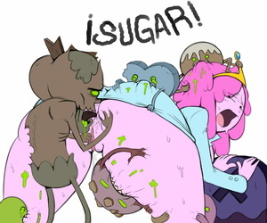 TheNewGuy Adventure Time - Princess Bubblegum vs Candy Zombies