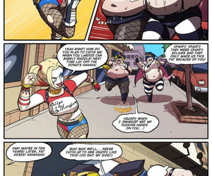 Harley Quinn Vs Panty together with Stocking