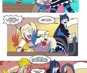Harley Quinn vs Panty zusammen Mit Strumpf