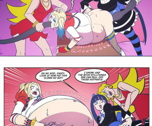 Harley Quinn Vs Panty together with Stocking