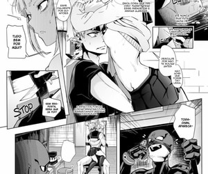 Kid Lets strive not to witch each other- okay..? My Mercenary Academia Portuguese-BR