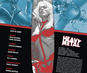 Heavy Metal Comics TAARNA #3 2018 English