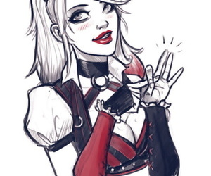 devilhs Harley Quinn superslut Spanisch kalock