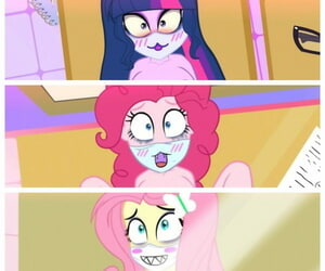 Chum around with annoy absent from Equestria Girls School My little pony