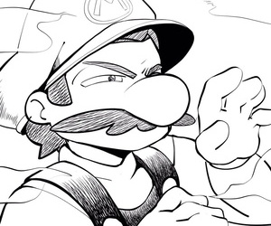 Super Mario inktober PARTIE 3