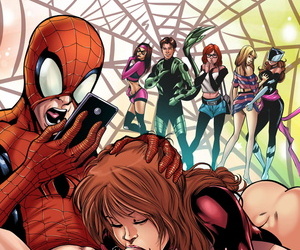Tracy Scops Kall Alves Ultimate Spider-Man XXX 12 - Spidercest - An itsy bitsy spider climbs up Spider-Man