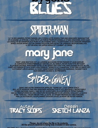 Tracy Scops Sketch Lanza Bygone Blues Spider-Man FrenchEdd085