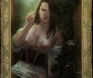The Witcher 1 Liaison Cards - Censored- Uncensored- Artbook