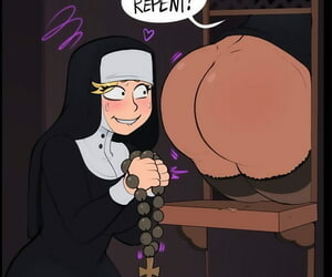 Mohammad Fucked A Loli And Mary Was A Loli When Demiurge In a mess Her- So Whats Disparage On touching Homoerotic Sex The greatest A Nun And A Hijab? - attaching 2