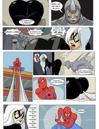 Zaribot Spider-Man and Black Cat