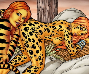 Леандро комиксы тигра и гепард