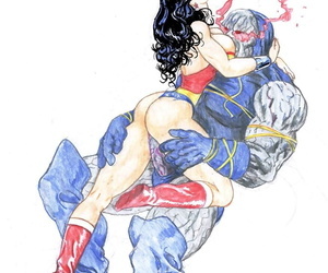 クセニン スーパーヒーロー スケッチ - コミック