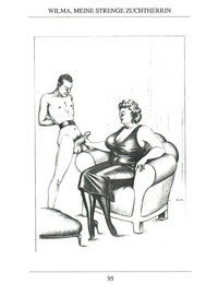 Erotic Vintage drawing