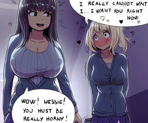 Lewdua Compelling Desire - Nessie and Alison hairless & pubes versions