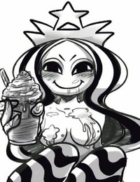 Starbucks Starbucks-chan STB-chan and Wendy  Mascots  - part 5