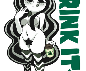 Starbucks Starbucks-chan STB-chan coupled with Wendy  Mascots  - part 3