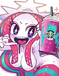 Starbucks Starbucks-chan STB-chan and Wendy  Mascots  - part 4