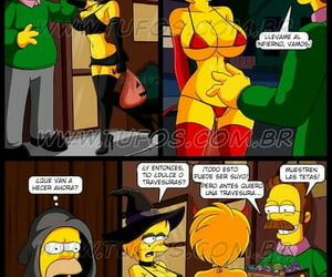 Noche de Halloween Los Simpsons