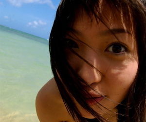 Amazing asian babe give heavy heart of hearts vandalization gone say no to bikini outdoor