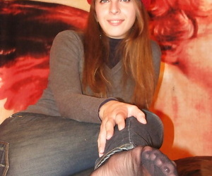 جوارب طويلة حنون فاتنة إليونورا هو كما A نتيجة مذهلة تأخذ هذه الصور