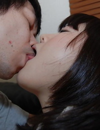 Eastern sweetmeat with compact love melons Arisa Maeda accepts her love-cage licked and shagged