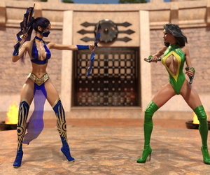 Mortal Kombat � Kitana vs. Orchid