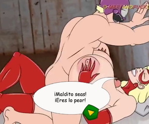 meetnfuck Super bohaterka żartów 4: w Jesień z leje z mama hiszpański animowane część 2