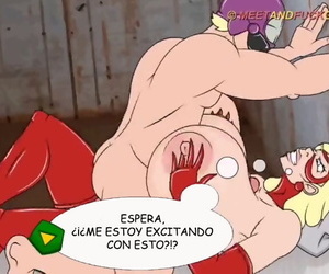 MeetnFuck Super Heroine Hijinks 4: The Fall of Pours out Mom Spanish Animated - part 2
