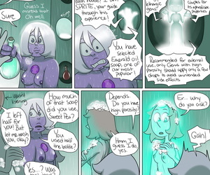 Missgreeney Pearlmethyst Bath Diggings Explanatory note Steven Universe Ongoing