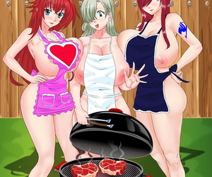 Steak together with Blowjob Girlfriend / Steak & BJ Girlfriend / Steak together with Knobber Girlfriend