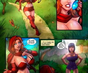 ZZZ Comics - Snow White and The Seven Amazons English