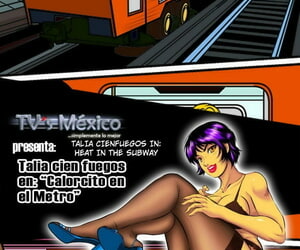 Travestís México Miyoko Segovia Talia Cienfuegos in: Heat take an obstacle Subway English