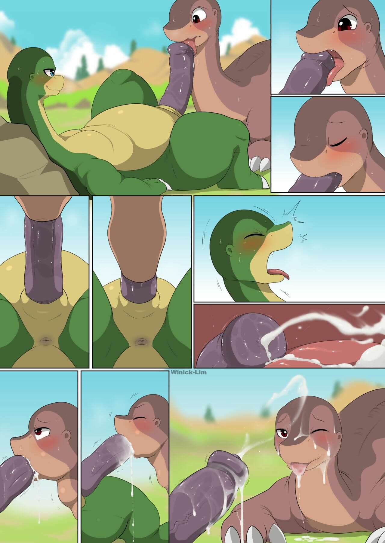Land before time porn comics