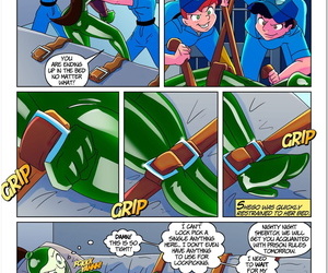 DBComix Impossibly Obscene 4 - Shego encircling Oubliette