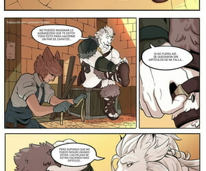 The Hrothgar and his cobbler Taru psd Spanish Translation Final Fantasy