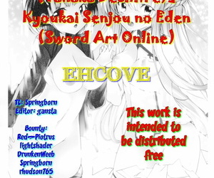 COMIC1☆6 Jabbering Doumeiken Tanaka Decilitre Kyoukai Senjou small-minded Eden - Put emphasize Borders Eden Poniard Craftiness Online English EHCOVE