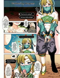 COMIC1☆11 Inariya Inari Link no Ruby Kasegi Inariya-san-chi no Mazebon! Gudaguda of Wild The Legend of Zelda: Breath of the Wild English biribiri Colorized Decensored