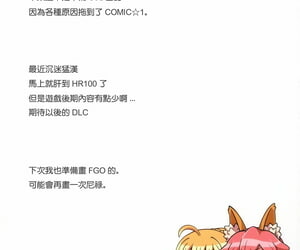 comic1☆13 o.n مكر مصنع أوني نوبورو fate/lewd استدعاء 2 قذرة الدجاجة fate/grand النظام الصينية 无毒汉化组