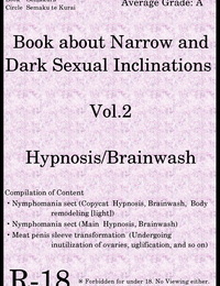 Semakute Kurai Kyouan Semakute Kurai Vol. 2 Saimin Sennou - Book about Narrow and Dark Sexual Inclinations Vol.2 Hypnosis/Brainwash THE IDOLM@STER CINDERELLA GIRLS- THE iDOLM@STER: Shiny Colors English SMDC