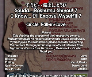Fall-in-Love Souda... Roshutsu Shiyou! 7 - I Know... Ill Hauteur Myself!! 7 English RedLantern