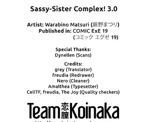 Warabino Matsuri Sassy-Sister Complex! 3.0 Hick fool around ExE 19 English Team Koinaka Digital