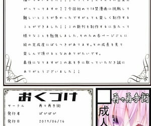 SC2019 Summer Saisai Saishujutsu Papipopi Echi Echi Moon ~Okita-san to Echi Echi Hen~ Fate/Grand Function