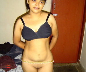 Indian solo unsubtle Neha stands totally naked corroboration disrobing in judicature