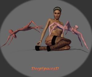 deepspace3d Cudzoziemiec potwór gwałt