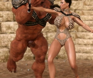 Amazons-Vs-Monsters Violated Champion