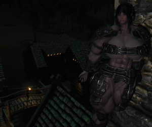 Muscle doll mod for Skyrim size figures S-M-L-XL