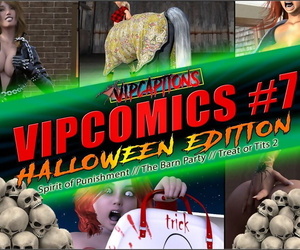 vipcaptions vipcomics #7 halloween edition: esprit de La punition // l' jouer pour le temps fédérer // Distinguée ou seins 2 PARTIE 2