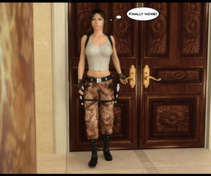Lara Croft - DeTommaso cut a caper - ornament 2