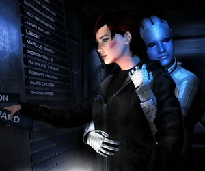 fem. Shepard and Liara - part 2