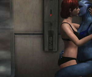 fem. Shepard and Liara